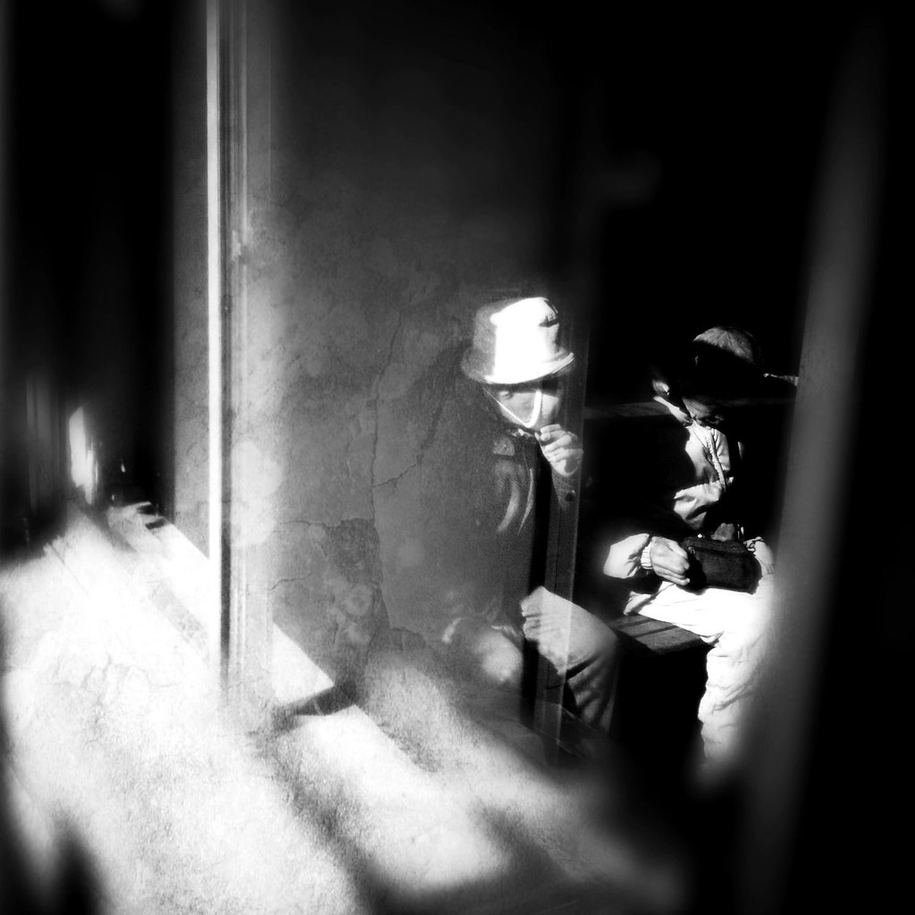 Through A Station Window iPhone 3GS Dave Weekes Flickr