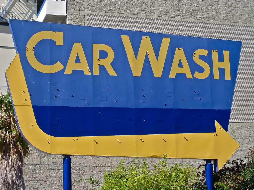 Car Wash, San Jose, CA A car wash sign in San Jose, Califo… Flickr
