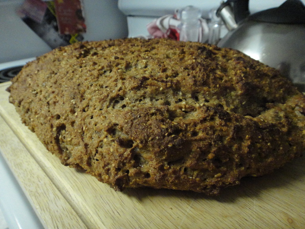 Ofnbakað rúgbrauð (Icelandic baked rye bread) This is a mo… Flickr