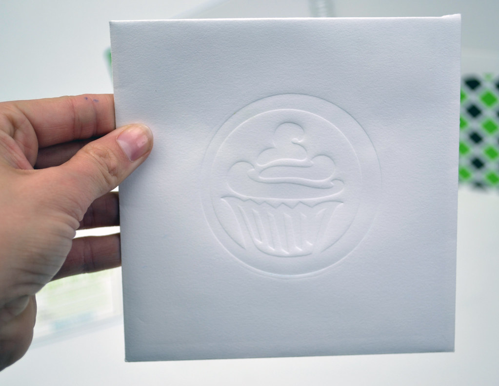 Embossed Gift Card Envelope Embossed treatment to the fron… Flickr