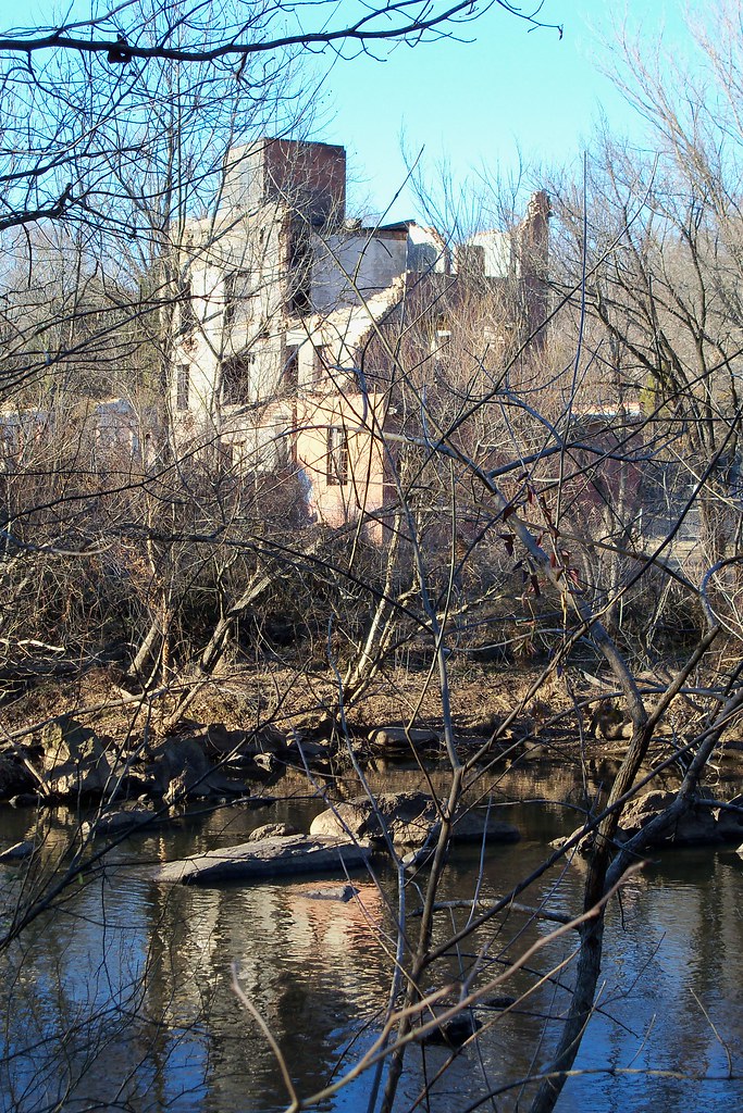 old randolph mill across deep river 12011 Deb Flickr
