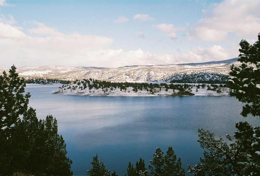 Chilly & clear with a chance of snow Prineville Reservoi… Flickr