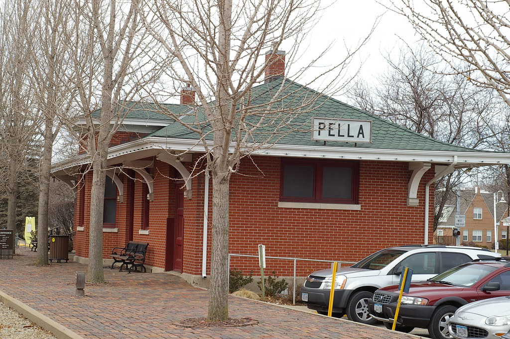 ExRock Island Depot, Pella, IA, 3/11/11 Now a museum for … Flickr