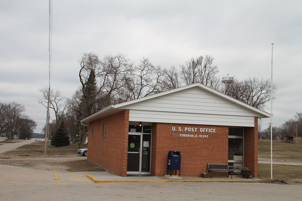 Cordova IL, Cordova Illinois, Post Office, 61242, Rock Isl… Flickr