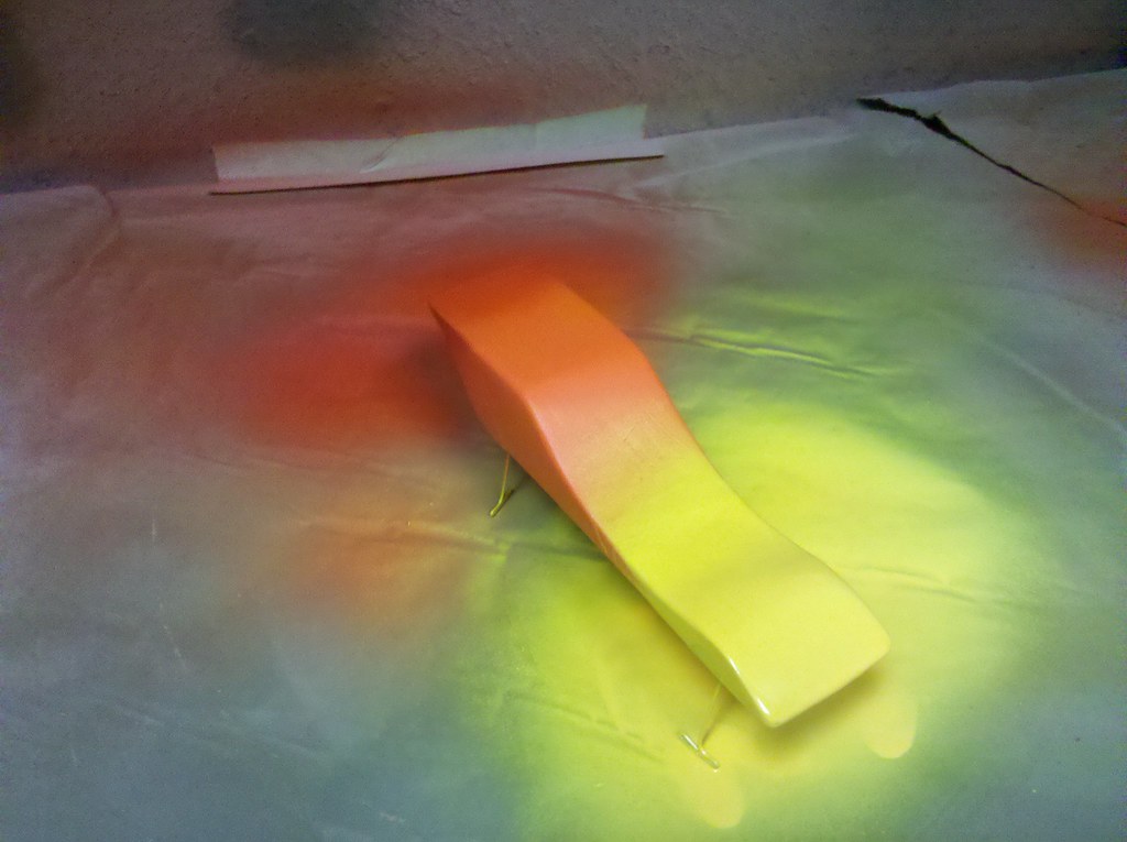 Paint job on Pinewood Derby car Chris Price Flickr