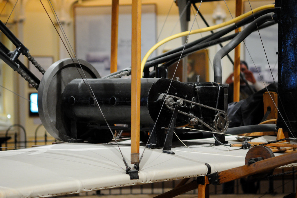 Wright Flyer 1903 (engine) The Wright brothers inaugurated… Flickr