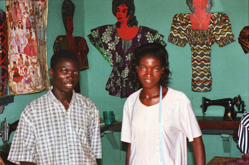 Nima Accra Ghana West Africa Dressmaking Shop Sarah and Ed… Flickr