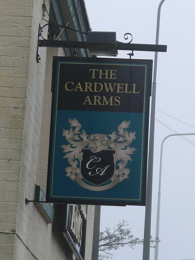 Pub Sign The Cardwell Arms, Chorley Road, Adlington 1101… Flickr