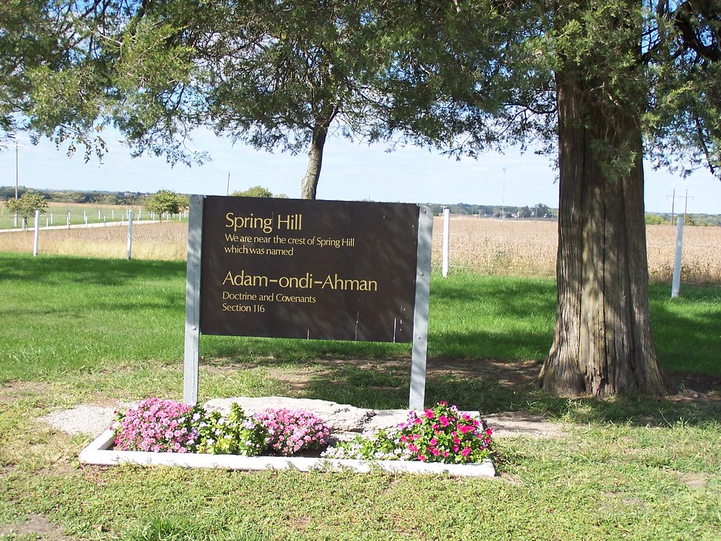 Spring Hill at AdamomdiAham A Mormon historical site in … Flickr