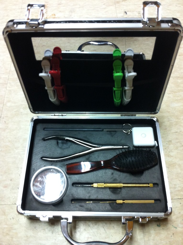 Tool Kit Hair extensions tool kit. New Hair Flickr