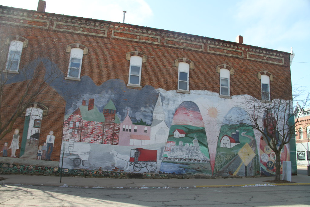 Stockton IL, Stockton Illinois, Mural Art, Jo Daviess Coun… Flickr
