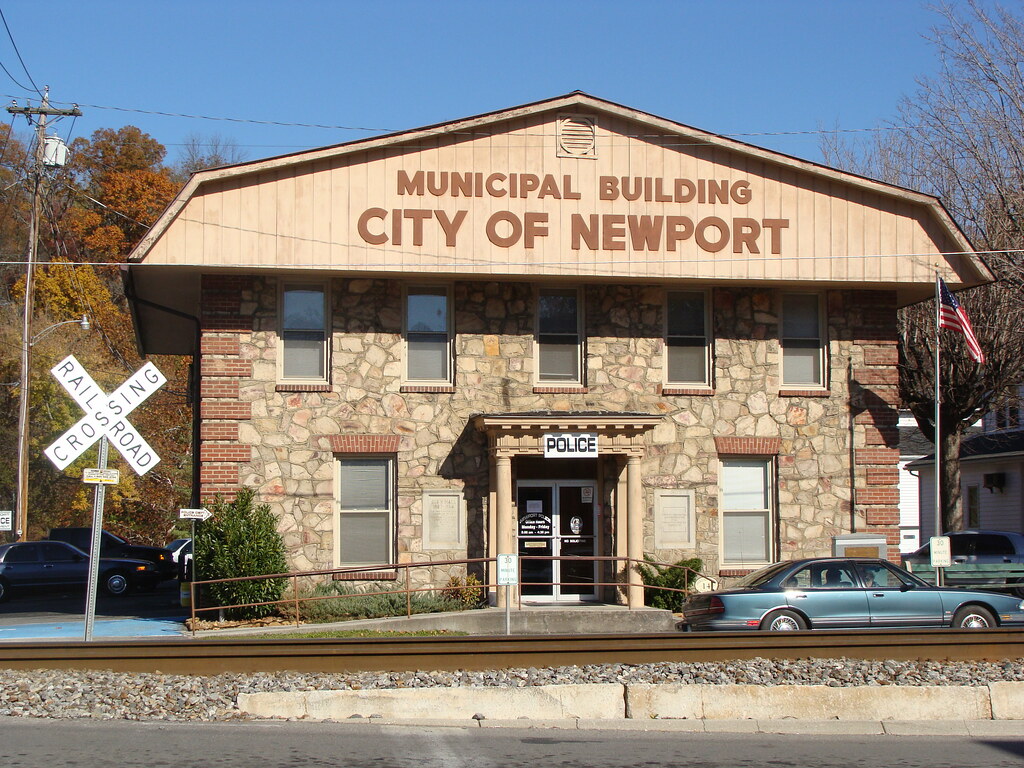 Newport, Tn. Municipal Building Police Department Now. Flickr