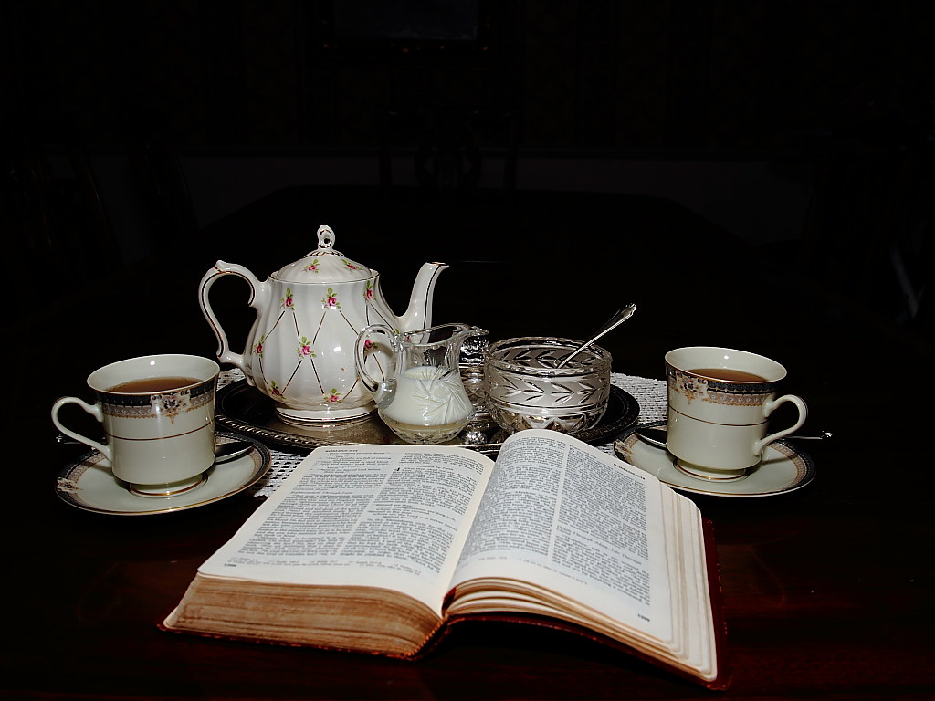 Bible Study with Tea Copyright © 2011 Michael Leach While … Flickr