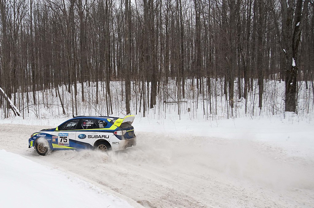 Subaru WRX STI Snow rally up in Atlanta, MI...Amazing time… Flickr