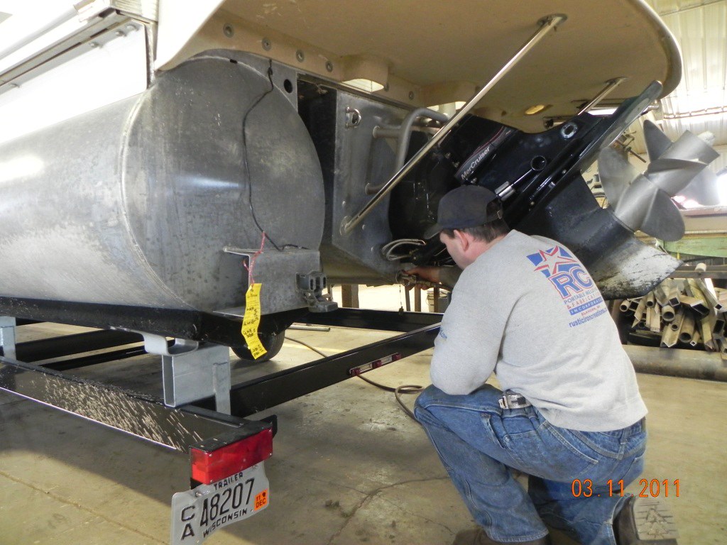 .Pontoon Boat Repair | .RC Portable Welding & Fabrication ai… | Flickr