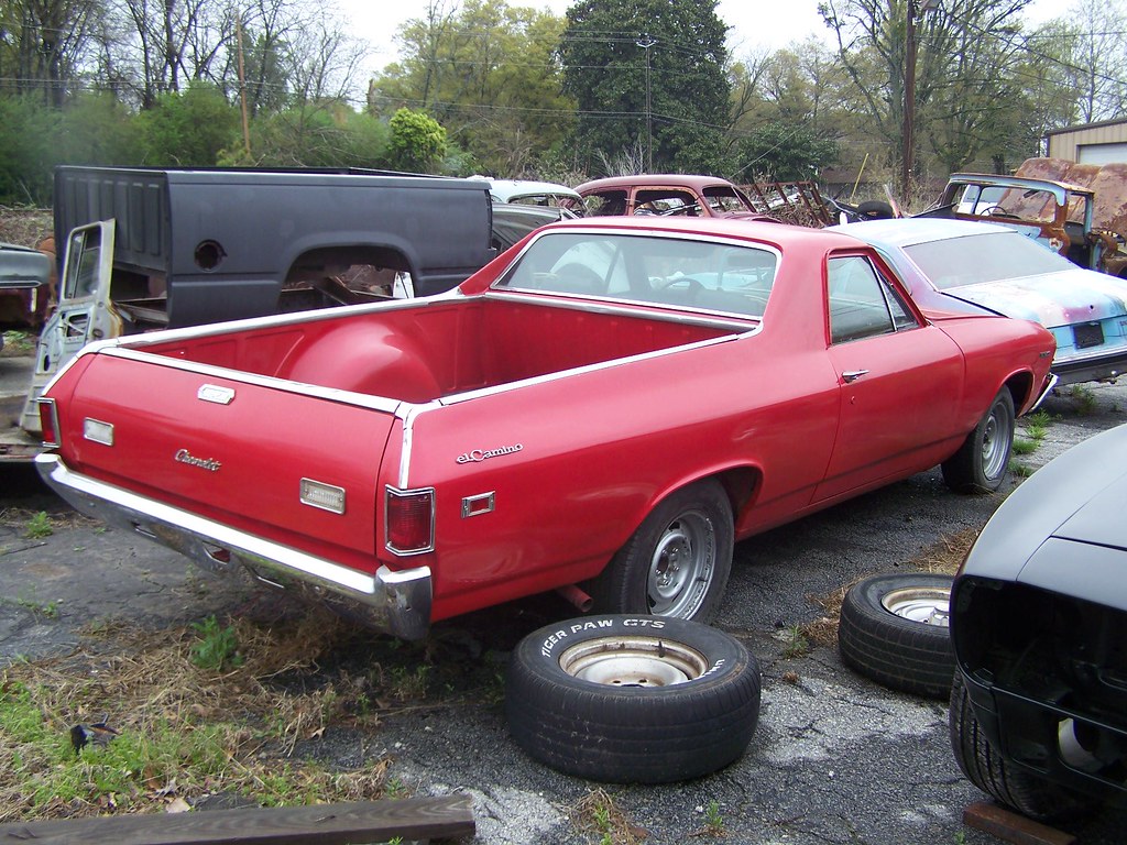 EL CAMINO Seen at used car lot and body shop in lavonia, g… Pete