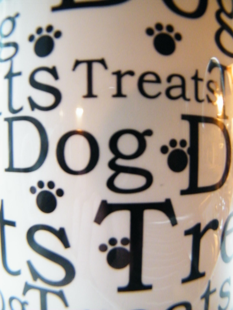 Cool Dog Treats Jar Posh jar for keeping lots of doggy tre… Flickr