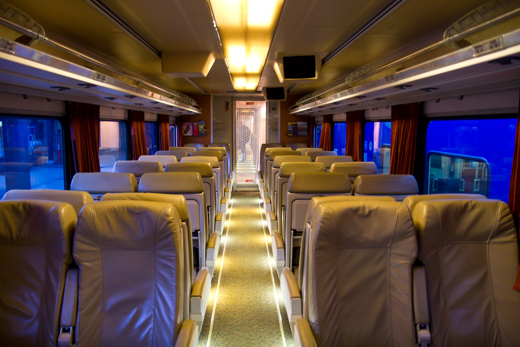 Amtrak Cascades Coach Seats
