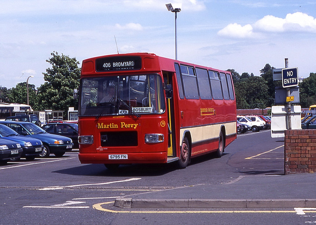 Bromyard Omnibus 6795FN in July 95 A sister vehicle in the… Flickr