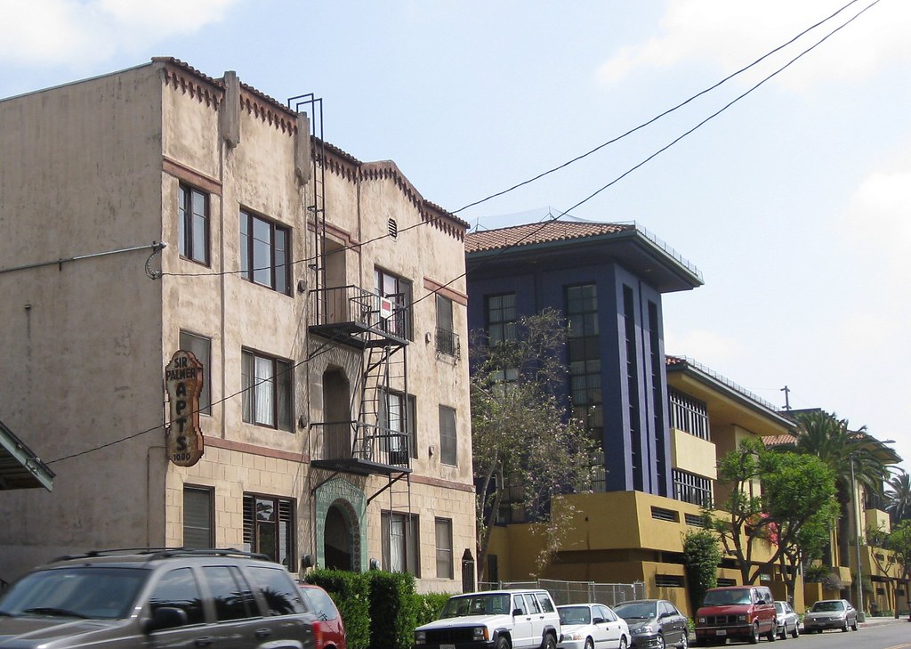 Echo Park 4258a Sir Palmer Apartments, the buildings beyon… Flickr