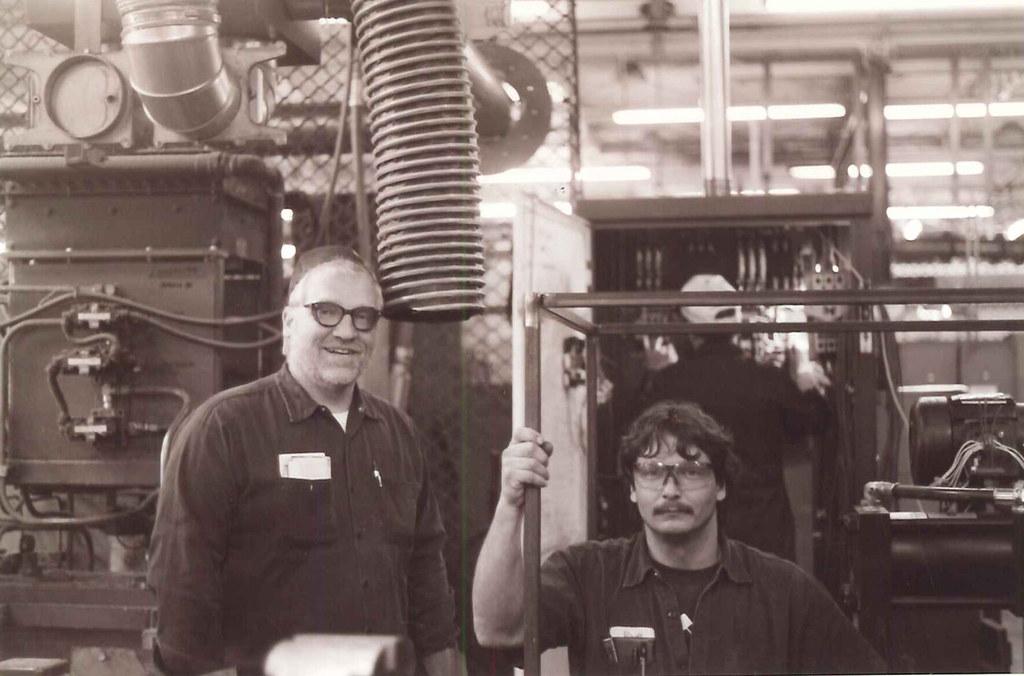 Two metal spinners at the Acme Metal Spinning Company my … Flickr