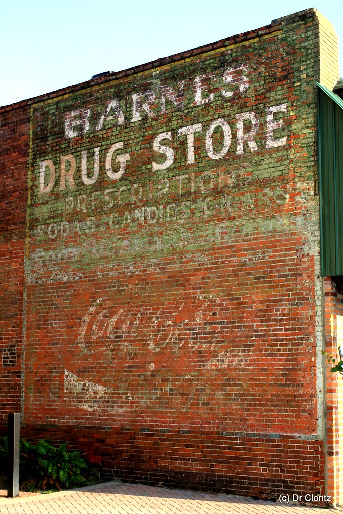 Day 213 Barnes Drug Store, Baxley, Dr Clontz Flickr