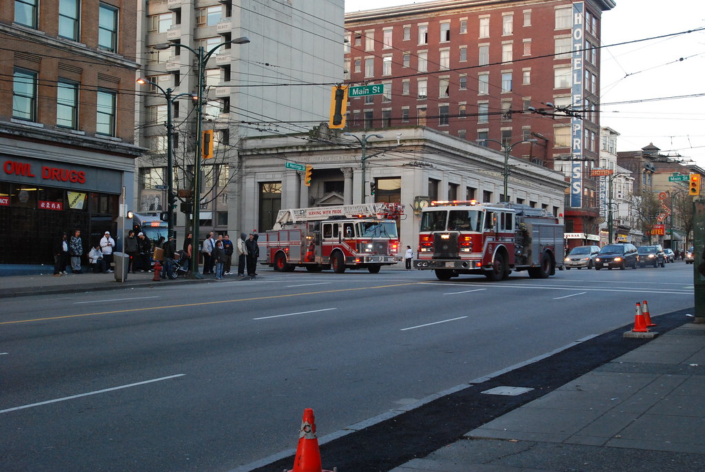 Corner of Main and Hastings Rueben Tschetter Flickr