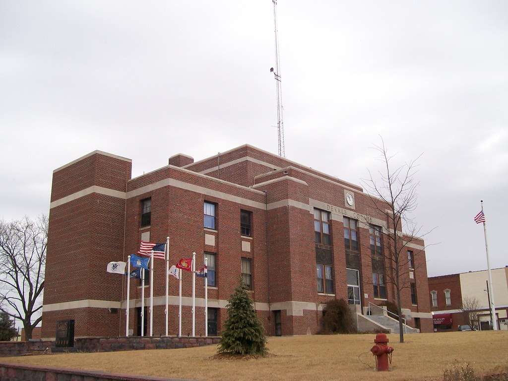DeKalb County Courthouse (Maysville, Missouri) The first D… Flickr