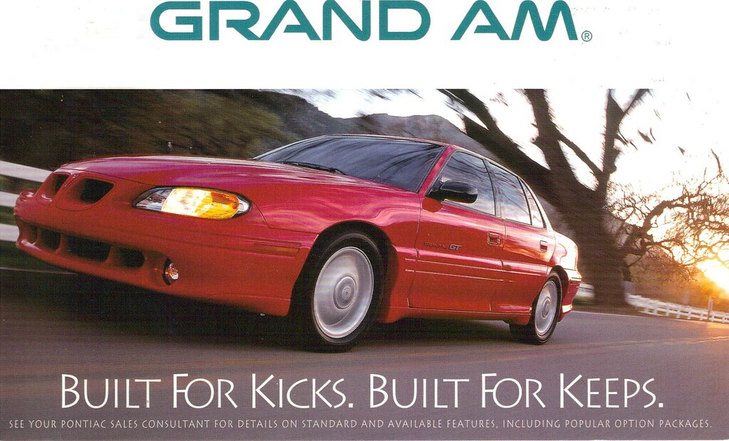 1998 Pontiac Grand AM GT 4 door sedan coconv Flickr