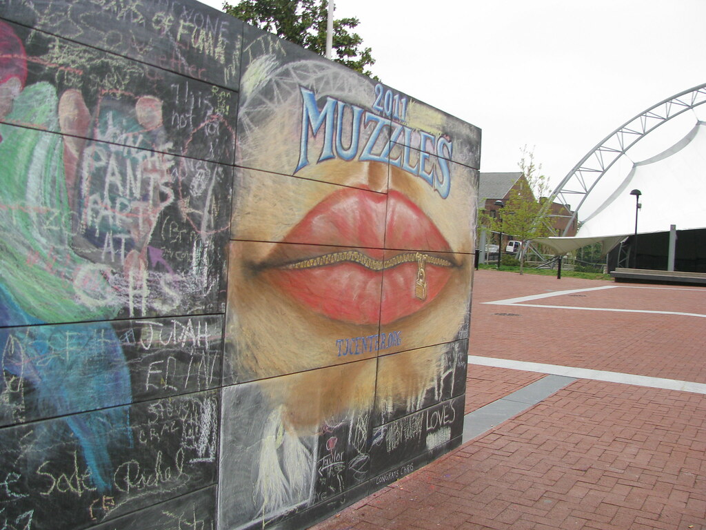 chalk wall Charlottesville, VA Rachel Patterson Flickr