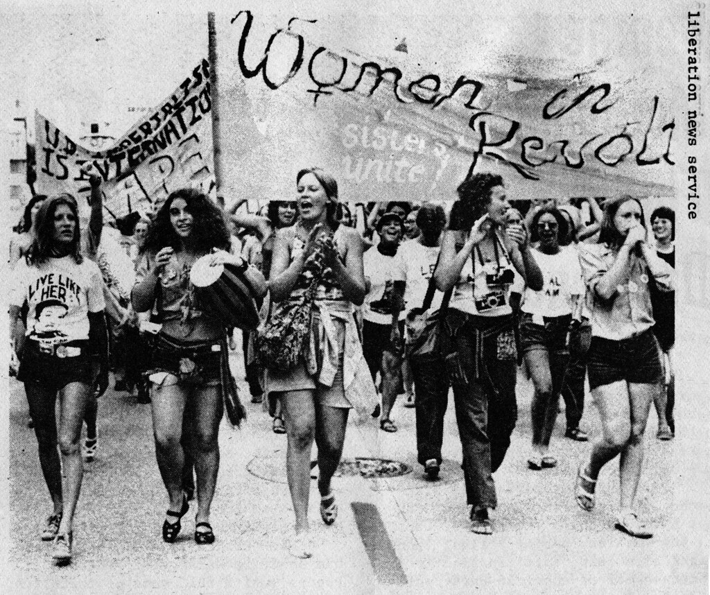 Women March Against Nixon 1972 Women’s march during prote… Flickr