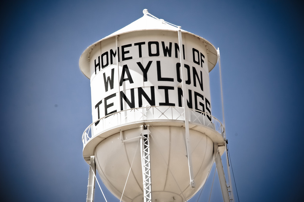 Water Tower Sky Littlefield Texas Hometown Waylon Jennings… Flickr