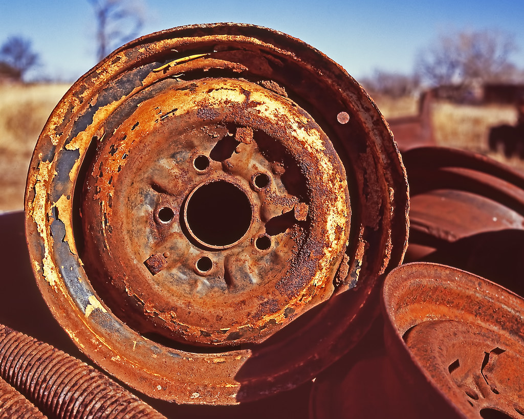 "Hauf Auto Salvage" Stillwater OK [Film] © mstano photogra… Flickr
