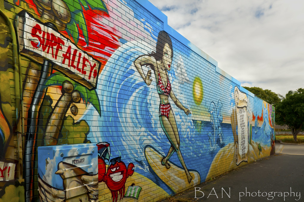 Surf Alley Surf Alley at Byron bay. Bruce A Flickr