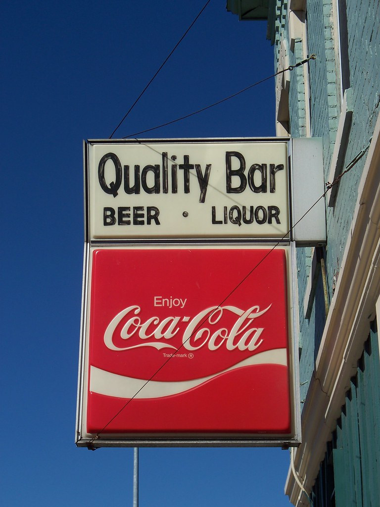 OH Toledo Quality Bar Coca Cola sign for Quality Bar in … Flickr