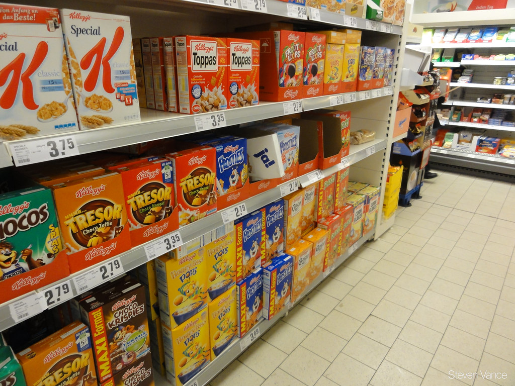 Cereal only slightly more expensive in Germany than the US… Flickr
