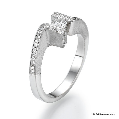Diamond Engagement Ring Brillianteers Diamond Rings excl… Flickr