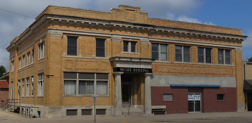 Old David City, Nebraska City Hall and Fire Department Flickr