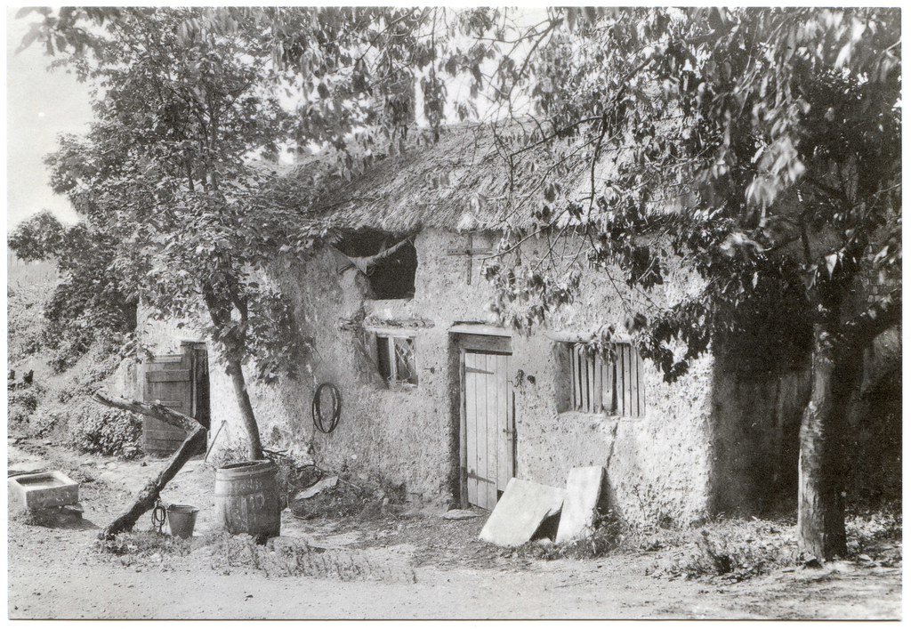 Dob and thatch cottage in Fairmile Road, Christchurch, Dor… Flickr