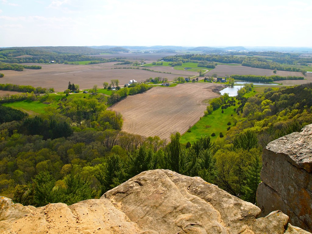 Up High Wisconsin Near Lodi, Wisconsin Gibraltar Rock S… Flickr