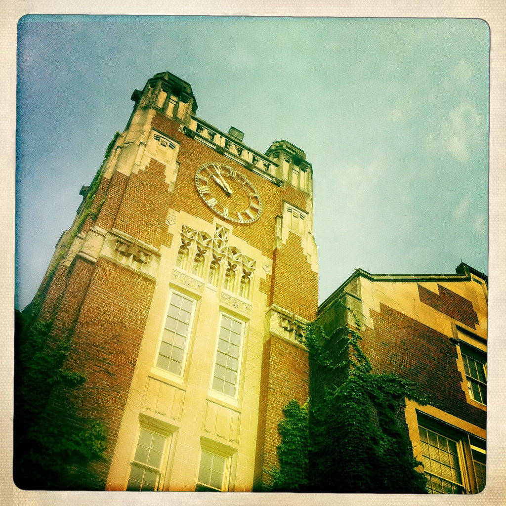 Sturges Hall at SUNY Geneseo The iconic clock tower at SUN… Flickr