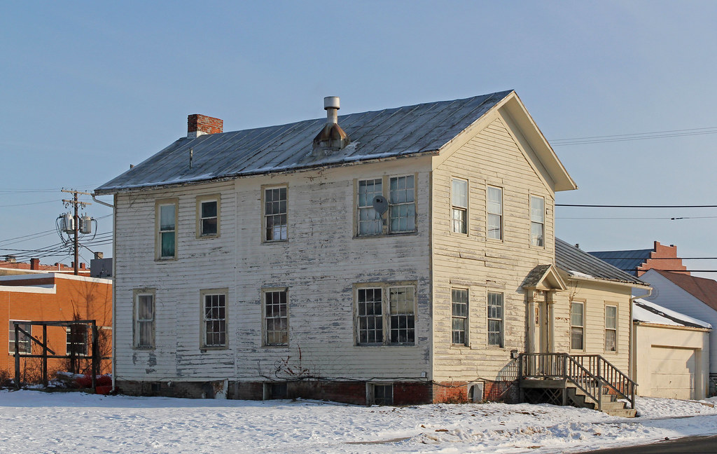 House — Bucyrus, Ohio This old Greek Revival home dates fr… Flickr