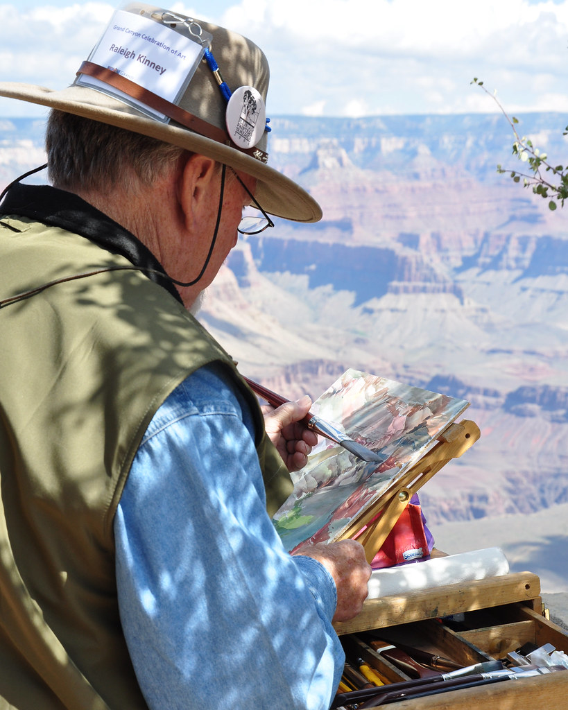 2011 Grand Canyon Celebration of Art Raleigh Kinney painti… Flickr