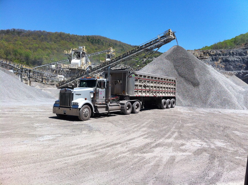 KENWORTH W900L WITH BENSON DUMP TRAILER JJ Ryan Flickr
