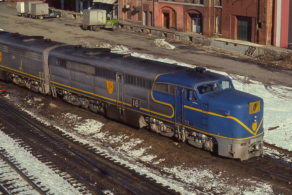 D&H 16 Binghamton, NY . train is a westbound from Buffalo,… Flickr