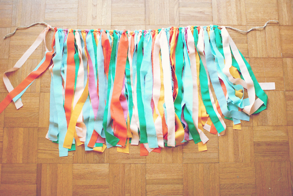 fabric streamer Casey Baudoin Flickr