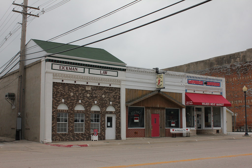 Downtown Buildings Wilber, NE Some history on the Fox Ho… Flickr