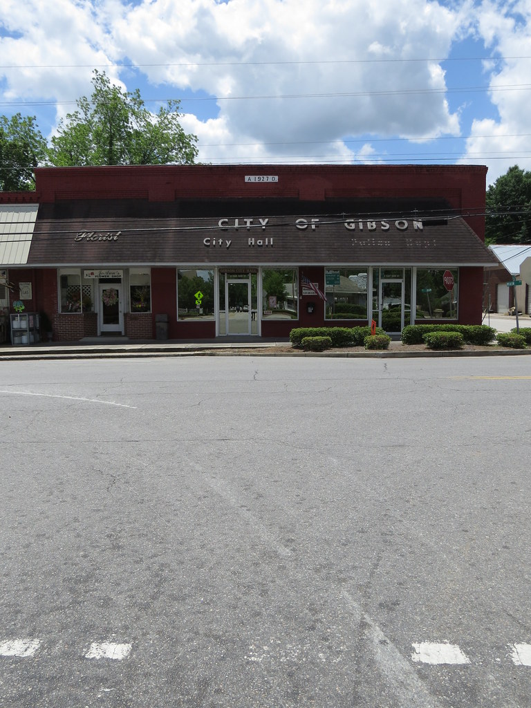 Gibson, GA Gibson City Hall Kevin Thomas Boyd Flickr