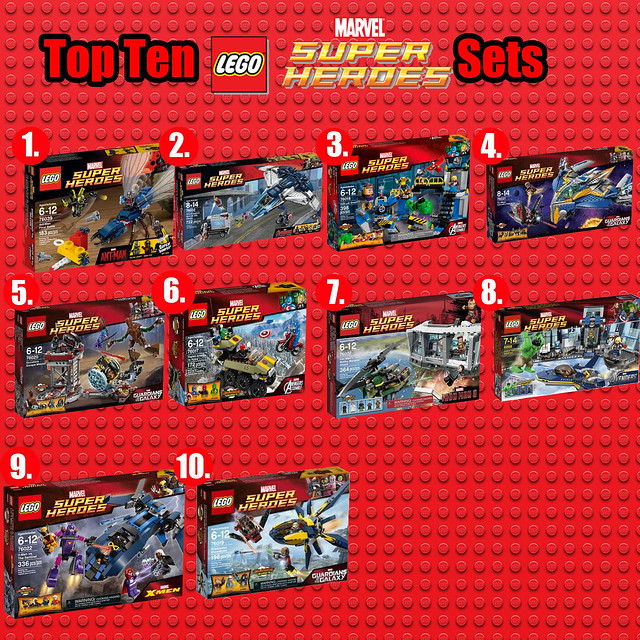 Top Ten Lego Marvel Sets a photo on Flickriver