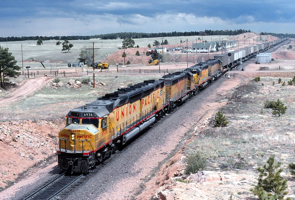 UP 6936W Harriman WY 61978 Chuck Conway Flickr